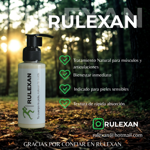 Rulexan®100ML – Cuidado Natural para Músculos y Articulaciones